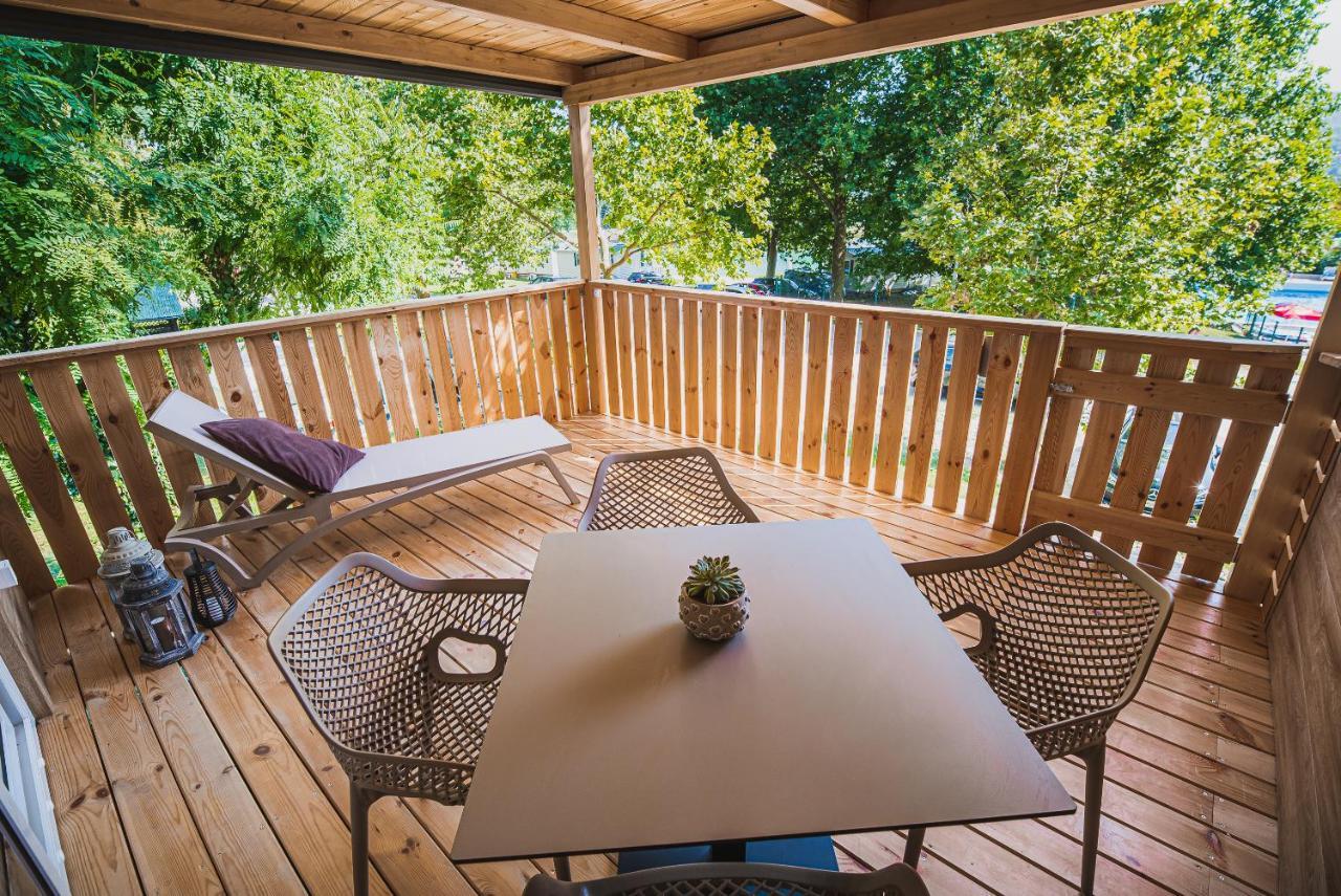 Premium Mobile Tree House With Thermal Riviera Tickets Catez ob Savi Exterior photo