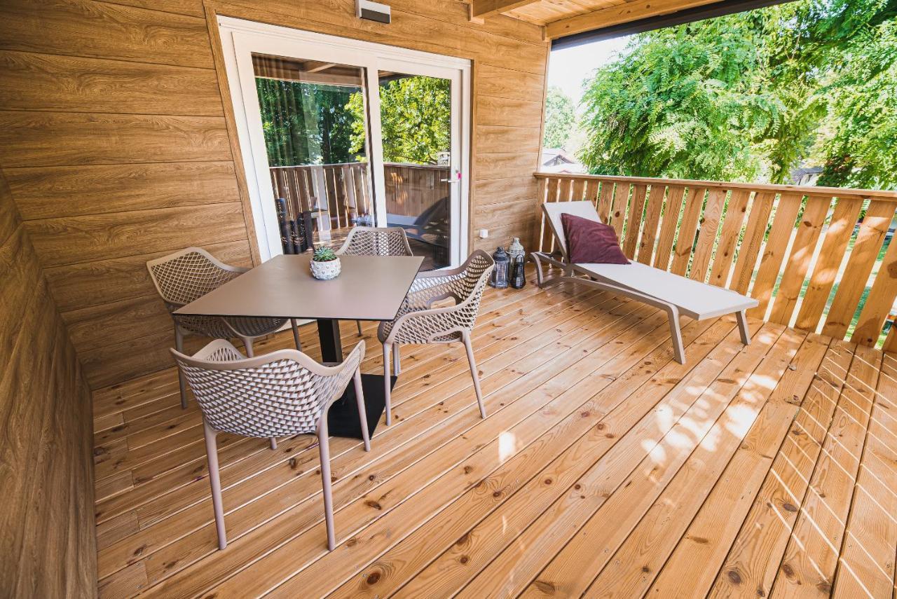 Premium Mobile Tree House With Thermal Riviera Tickets Catez ob Savi Exterior photo